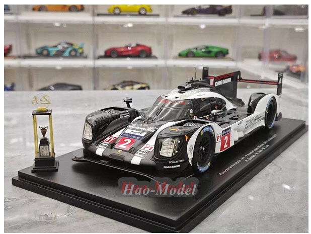 Spark 1:18 Le Mans Porsche 919 Hybrid 2016 Alloy Model Car diecast birthday Gift - Image 4 of 4