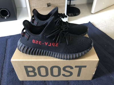 Buy Best 7th UA Yeezy Boost 350 V2 Bred Black Red SPLY 350