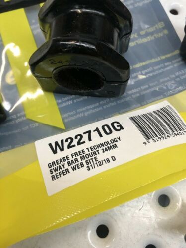 GENUINE WHITELINE H-DUTY FRONT SWAY BAR D BUSH & LINK KIT FALCON BA BF RTV UTE - Foto 4 di 4