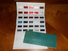 1999 FORD TRUCK EXTERIOR COLORS / PAINT CHIPS BROCHURE 99 F-SERIES BRONCO VANS +