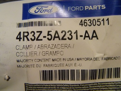 2005-2010 Ford Mustang Exhaust Clamp Hose 4R3Z5A231AA OEM New 2006 2007 2008 - Picture 2 of 2