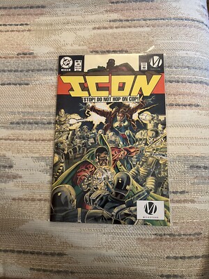 Icon #2 Stop Do Not Hop On A Cop/Doomsday Squad Comic Book DC Comics - June 1993