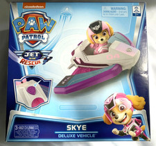 Paw Patrol, Jet to The Rescue Skye Deluxe Transforming Vehicle Lights  Sounds