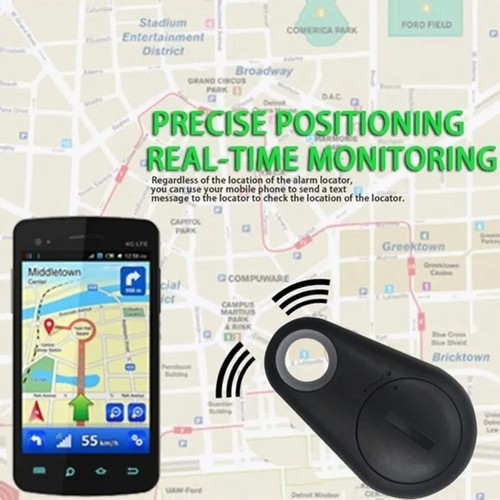 Traqueur GPS pour animaux de compagnie, dispositif anti-perte-noir - Photo 4/7