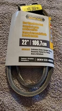 22" Rear Wheel Drive Belt Outdoor Factory Parts  OEM 532-406557