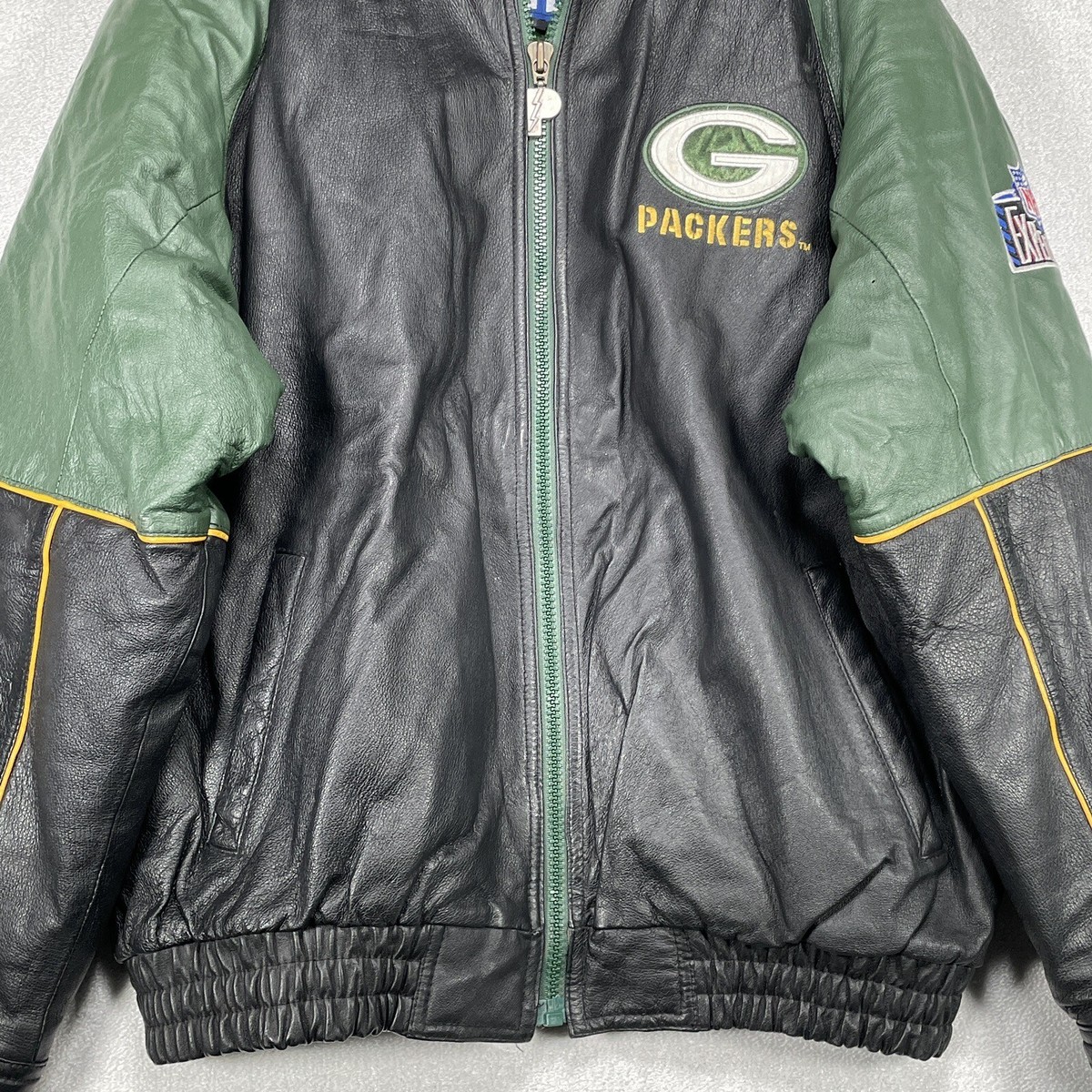 Vintage Pro Player Green Bay Packers NFL Mens XL Embroidered