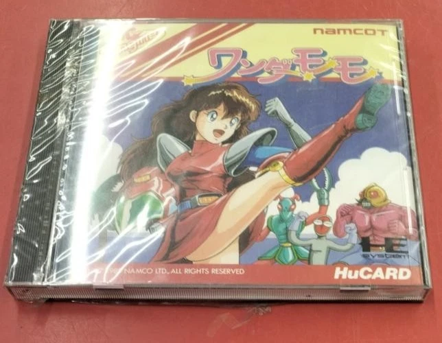 NAMCOT WONDER MOMO NEC PC-Engine Hu-Card Action NC64001 1989 NTSC-J Japan Game - Image 4 of 4
