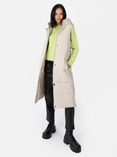 Lovedrobe Stone Longline Hooded Gilet