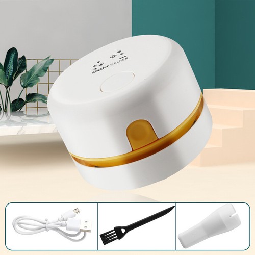 Desktop Vacuum Cleaner USB Rechargeable Handheld Car Vacuum Cleaner - Photo 4/9