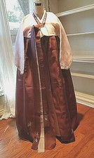 Korean Traditional Habok National Dress Korean Traditional Wedding Dress Costume