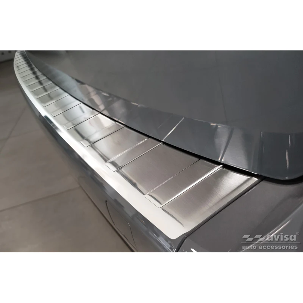 Heckstoßstangenschutz Für Audi Q3 F3 Sportback 2019-2023 - Edelstahl Ladekantenschutz