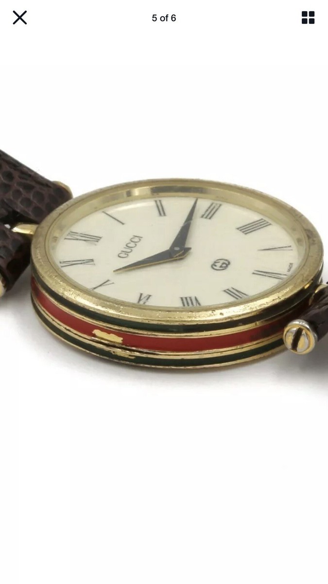 Vintage Gucci Ladies Two-tone watch | eBay