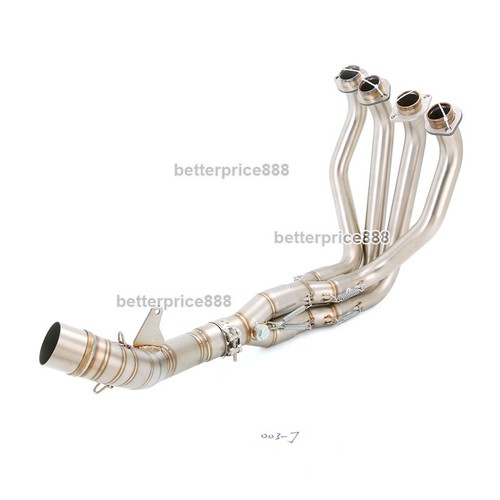 For Kawasaki Z1000 2010~2025 Full Exhaust System Headers Pipe With Muffler Tips - Picture 12 of 12