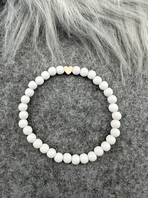 Perlenarmband Damen Herz Miracle Beads Effekt Schmuck Geschenk Geburtstag Edel