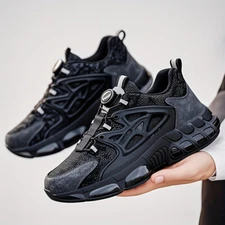 Work Indestructible Safety Shoes Steel Toe Work Boots Breathable Men Sneakers