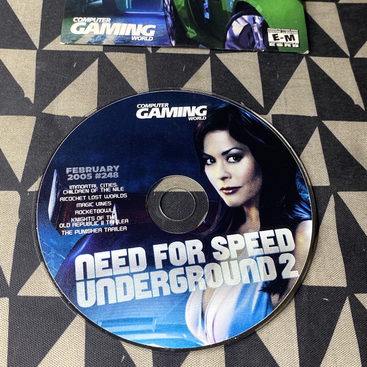 Computer Gaming World Demo Disc PC 248 Feb 2005 Need For