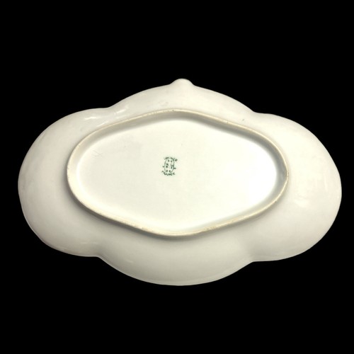 Antique W.G. & Co. Hand Painted Artist Signed Floral Gold Handled Tray Limoges - Picture 6 of 8