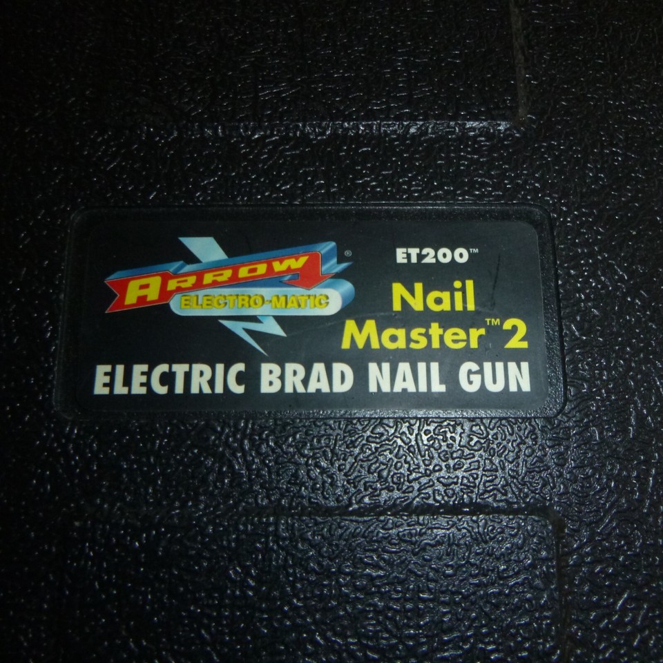Arrow ET200 Electric Heavy Duty Brad Nail Gun, Nail Master 2 eBay