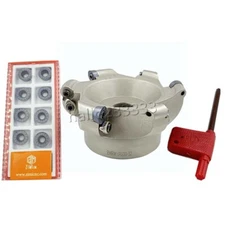 EMR6R-100-32-6F+RPMT1204MO-PM Round Nose Face Milling Cutter Indexable Face Mill