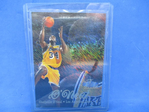 97-98 FLEER FLAIR SHOWCASE #7 SHAQUILLE O'NEAL ROW 1 GRACE LA LAKERS