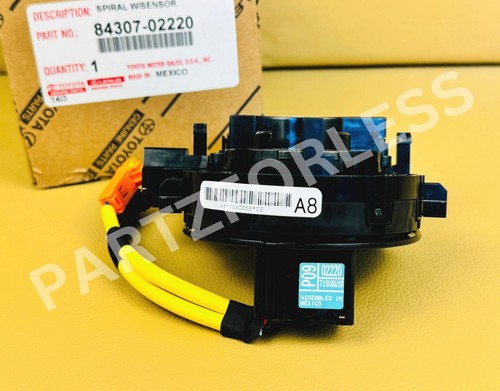 84307-02220 TOYOTA 14-17 Camry 14-19 Corolla CABLE SUB-ASSY, SPIRAL W/SENSOR OEM - Foto 6 di 16