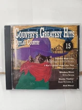 Country Hits 15: Outlaw Country (Various Artists) CD Excellent Used Condition!