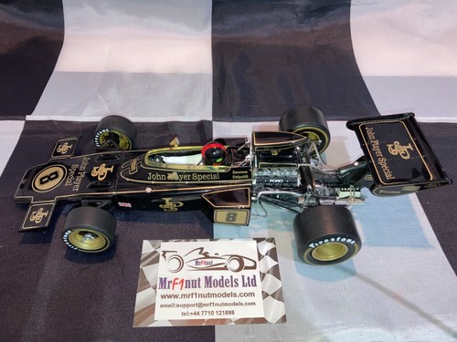 1:18 Quartzo Q9007 Emerson Fittipaldi Lotus 72D #8 1st British GP 1972 - Picture 4 of 22