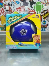 Hover Ball for Boys  Girls - 2 LED Light Soccer Balls with Foam Bumpers, Blue
