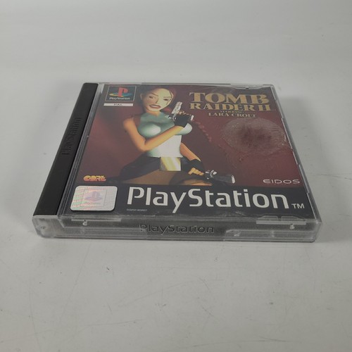 Tomb Raider II 2 Playstation PS1 Videojuego Manual PAL - Imagen 2 de 7