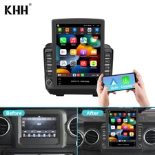FOR 2018 2019 2020-2022 JEEP WRANGLER JL GLADIATOR CARPLAY CAR RADIO ANDROID 13