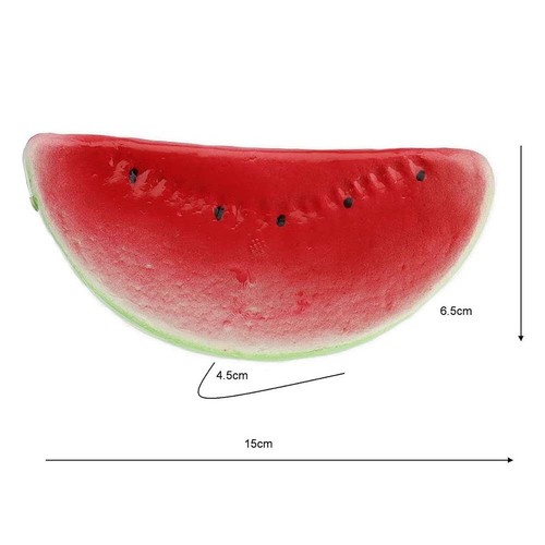 Simulierter Obstschaum Wassermelonenscheibe Party -Heimdekoration Zur Dekoration - Picture 5 of 12