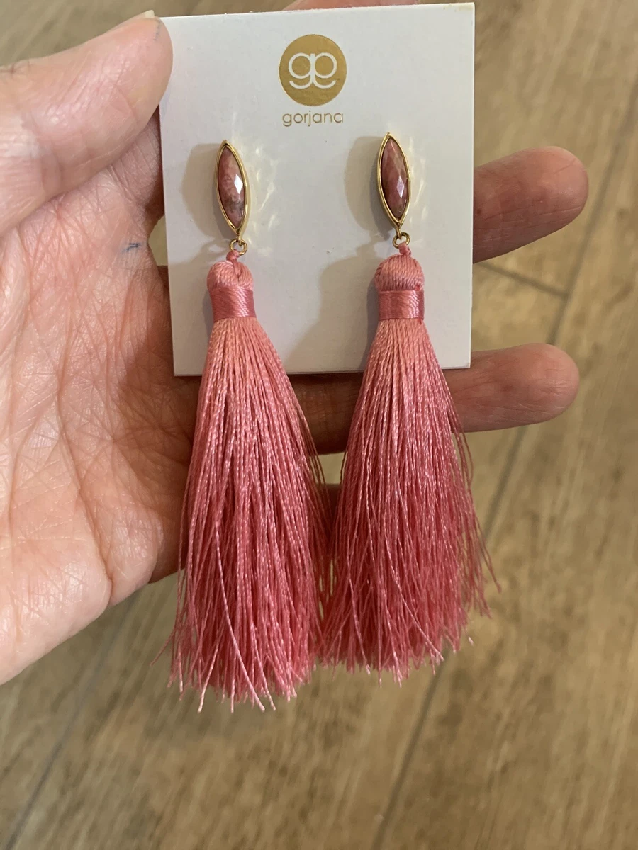 Gorjana tassel hotsell earrings