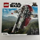 LEGO 75312 Boba Fett's Starship (593 pcs) w/ Boba Fett & Mandalorian Minifigs