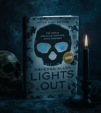 Lights Out Collector’s Edition Signed Navessa Allen Into Darkness Series Book 1