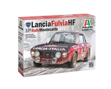 Italeri 3670 Lancia Fulvia HF Rally Monte Carlo 1972 1:24 Scale Plastic Model Ki