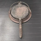 Griswold Cast Iron Waffle Iron With Short Base No. 8