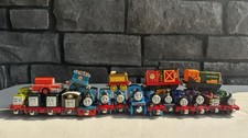 Vintage Large 19 Piece Thomas  Friends Train Car Lot - Diesel Toby Gordon Salty