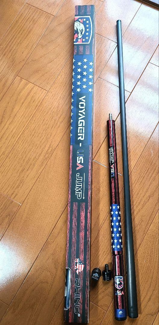 Rhino Jump Cue USA柄(ライノジャンプキュー) RHINO VOYAGER - USA Jump Cue