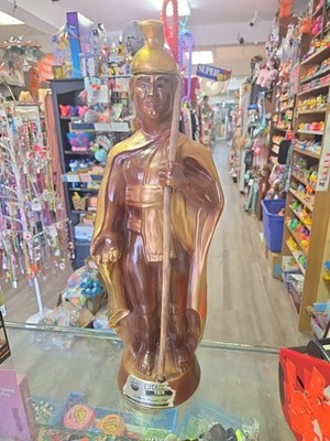 Jim Beam KING KAMEHAMEHA 14'' Bourbon Whiskey bottle decanter Kentucky Spear&Top