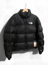Mens The North Face Mens 1996 Retro Nuptse 700 Down Puffer Jacket Black S,M,L,XL