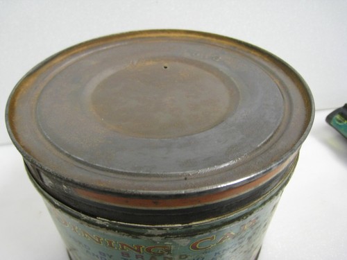 RARE DINING CAR 1 POUND COFFEE TIN CAN NORWINE COFFEE ST LOUIS RAILROAD TRAIN - Picture 5 of 6