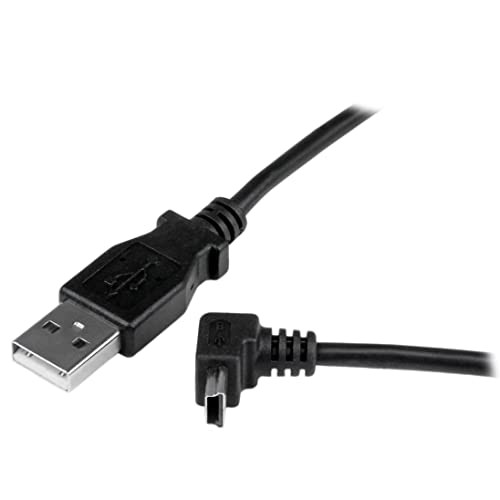 StarTech.com 1m Mini USB Cable Cord - A to Up Angle Mini B - Up Angled Mini USB - Picture 7 of 8