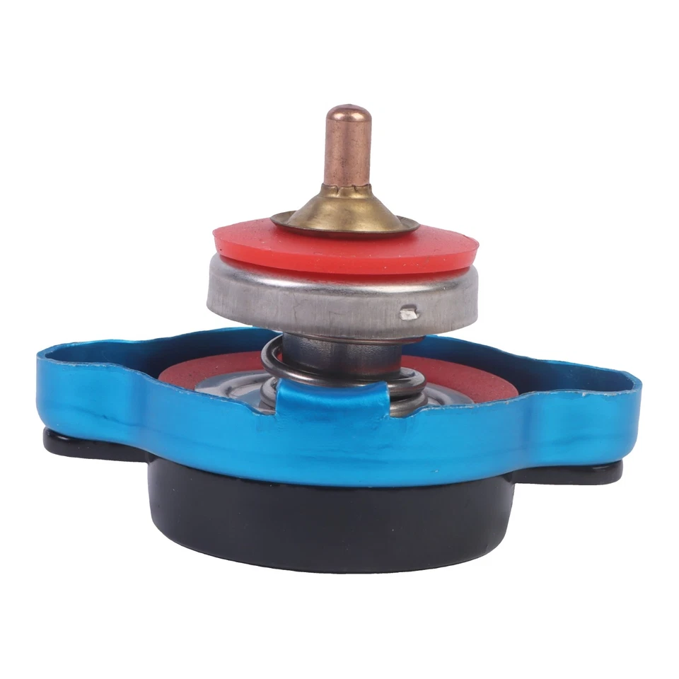 Tapa termostática de radiador de cabeza pequeña de 1,3 bar medidor de temperatura apto para automóvil Foto 3 de 4