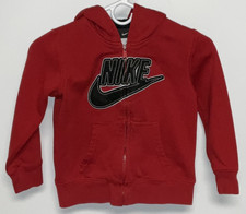 Nike Full Zip Hoodie Youth 6 Red