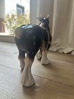 Porcelain Draft Horse In Harness — photo 4