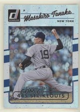 2017 Panini Donruss Stat Line Career 408/445 Masahiro Tanaka #128 0g3