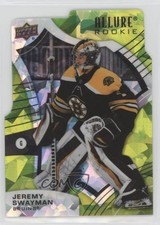 2021-22 Upper Deck Allure Rookies Green Rainbow Die-Cut /99 Jeremy Swayman 1r79