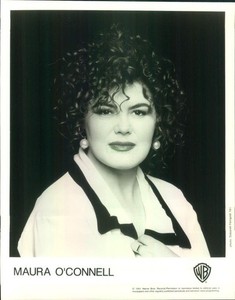 Press Photo: MAURA O'CONNELL 8x10 B&W 1991