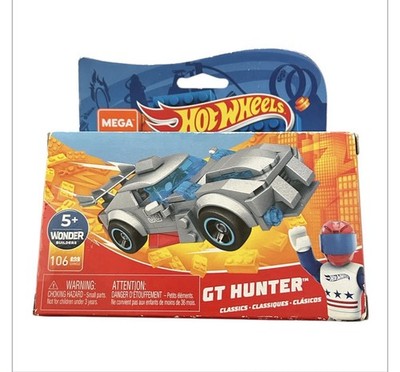 Hot Wheels Mega Construx GT Hunter Ages 5+ Building Set GVM32 106 Pieces ~ New