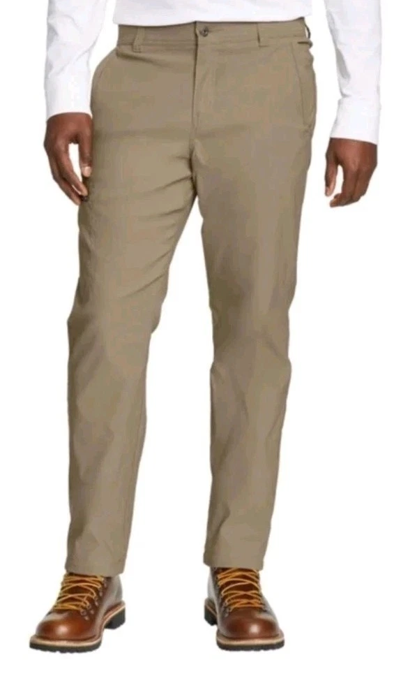 Eddie Bauer Rainier Fleece Lined Stretch Hiking Outdoor Men's Pants Size 36 X 30